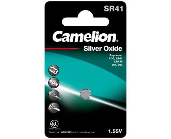 Blister 1 pile bouton Oxyde d'argent SR41W G3 Camelion